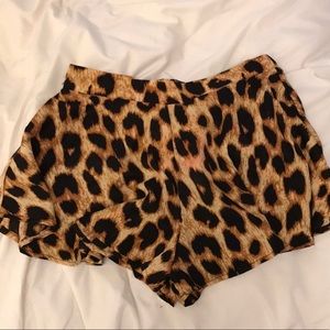 Tobi cheetah print shorts